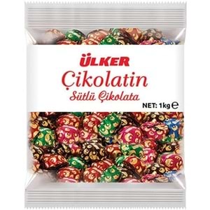 Ülker Çikolatin Sütlü İkramlık Çikolata 2KG (2PK*1KG)