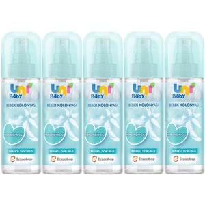 Uni Baby Bebek Kolonyası 150ML Nemlendiricili/Bebeksi Dokunuş (5 Li Set)