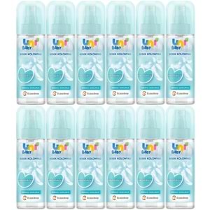 Uni Baby Bebek Kolonyası 150ML Nemlendiricili/Bebeksi Dokunuş (12 Li Set)