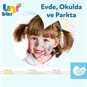 Uni Baby Islak Havlu Mendil 52 Yaprak Aktif 64 Lü Set (16PK*4) 3328 Yaprak