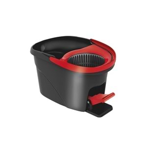 Vileda Turbo Pedallı Temizlik Seti (Komple Set)+ Turbo Yedek Mop Paspas Ucu Mikrofiber (2 Adet)