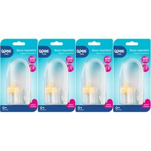 Wee Baby Burun Aspiratörü ve Temizleyici (4 Lü Set)