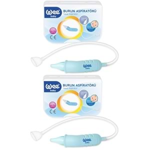 Wee Baby Burun Aspiratörü Nasal (Yeni Saklama Kabı Kutulu) (2 Li Set) (WEE162)