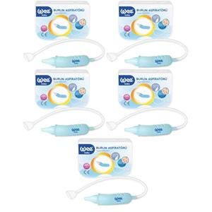 Wee Baby Burun Aspiratörü Nasal (Yeni Saklama Kabı Kutulu) (5 Li Set) (WEE162)