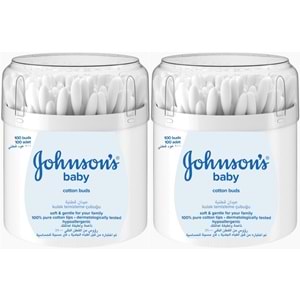 Johnsons Baby Kulak Temizleme Çubuğu 100 Adet (2 Li Set)