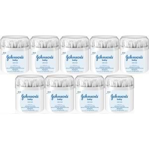 Johnsons Baby Kulak Temizleme Çubuğu 100 Adet (9 Lu Set)