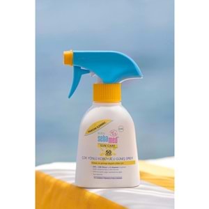 Sebamed Sun Care Bebek Güneş Losyonu Kremi Sprey 50+ 200ML PARFÜMSÜZ (Hassas Ciltler) (3 Lü Set)