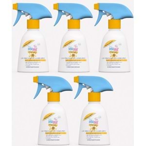 Sebamed Sun Care Bebek Güneş Losyonu Kremi Sprey 50+ 200ML PARFÜMSÜZ (Hassas Ciltler) (5 Li Set)