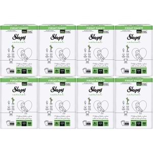 Sleepy Bebek Bezi Naturel 4+ Beden 9-16 KG Maxi Plus 528 Adet Dev Ekonomik Fırsat Pk