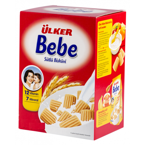 Ülker Bebe Bisküvisi 800Gr 12 Vitaminli Kutu