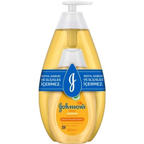 Johnsons Baby Bebek Şampuanı Klasik 750ML+200ML Hediye