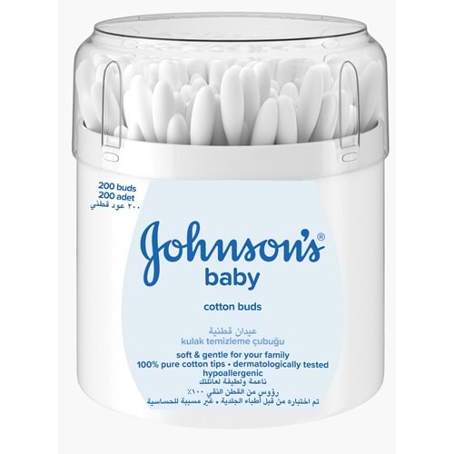 Johnsons Baby Kulak Temizleme Çubuğu 200 Adet