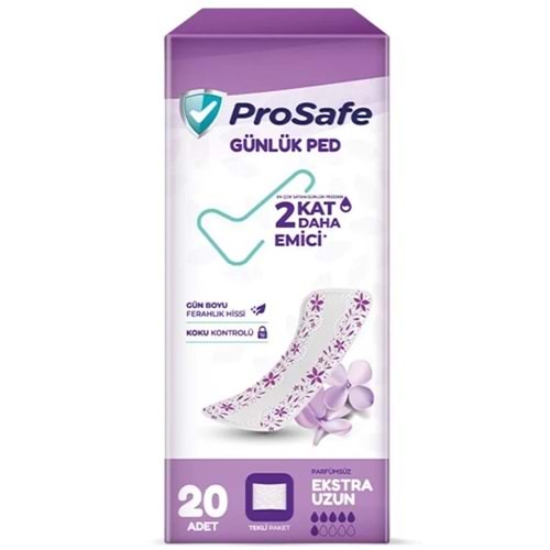 Prosafe Günlük Pedi Extra Uzun 20 Adet
