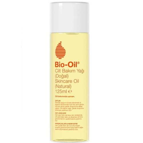 Bio-Oil %100 Natural Çatlak Karşıtı & Leke Karşıtı Nemlendirici Doğal Cilt Bakım Yağı 125ML