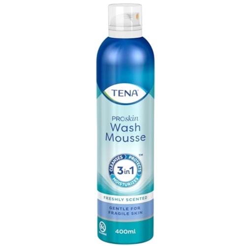 Tena Proskin Vücut Temizleme Köpüğü 400 ML (3 in 1 Arada)