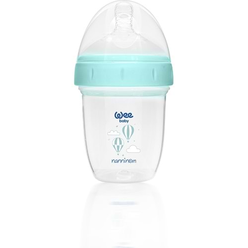 Wee Baby Nanninom Antikolik Geniş Ağızlı Biberon 150 ML (0-6 Ay)