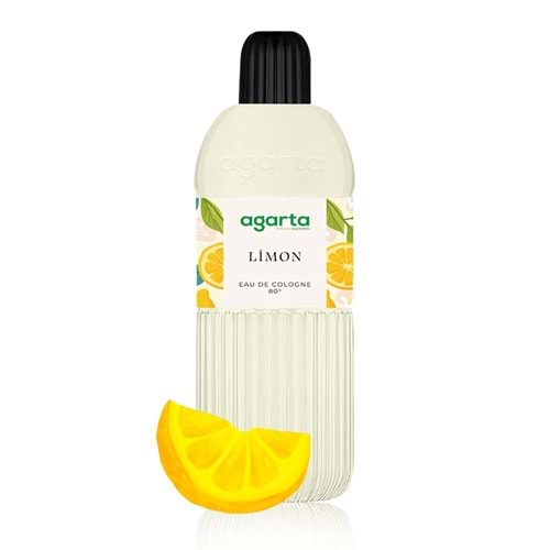 Agarta Kolonya 400 ML Limon 80 Derece Pet Şişe