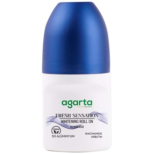 Agarta Roll-On Erkek 50 ML Fresh Sensatıon (24 Saat Etkili Ter Kokusu Önleyici)