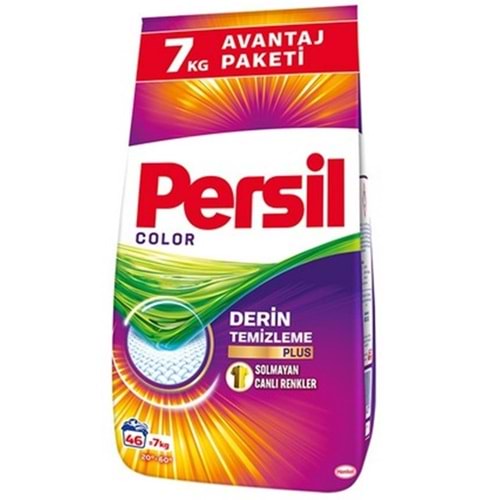 Persil Matik Toz Çamaşır Deterjanı 7KG Color/Renkli (46 Yıkama)