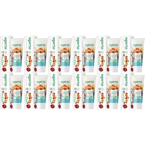 Agarta Doğal Diş Macunu 75ML Çocuk (12 Li Set)