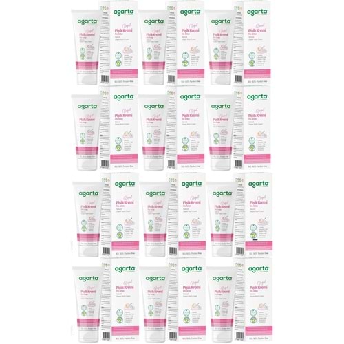 Agarta Doğal Pişik Kremi 100ML (12 Li Set)