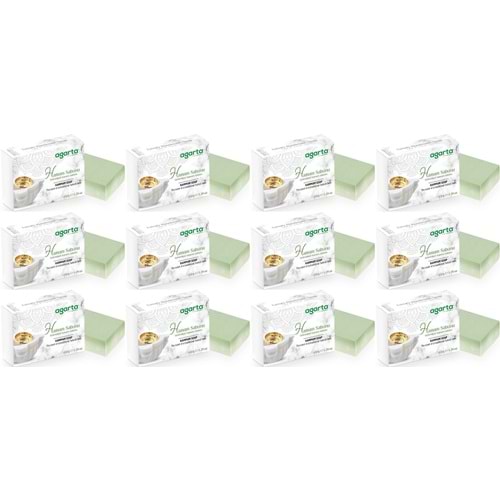 Agarta El Yapımı Doğal Sabun 150GR Hamam (12 Li Set)