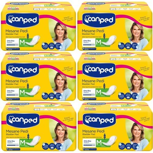 Canped Mesane Pedi Klasik M - Orta - Medium Boy 60 Adet