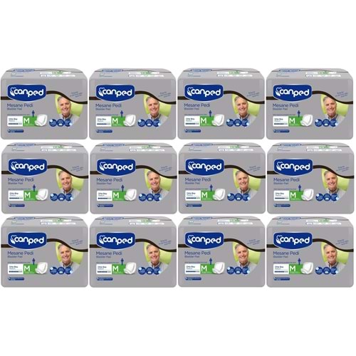 Canped Mesane Pedi Klasik Erkek M - Orta 144 Adet (12PK*12)