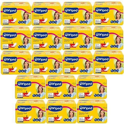 Canped Mesane Pedi Klasik L - Large - Büyük Boy 180 Adet