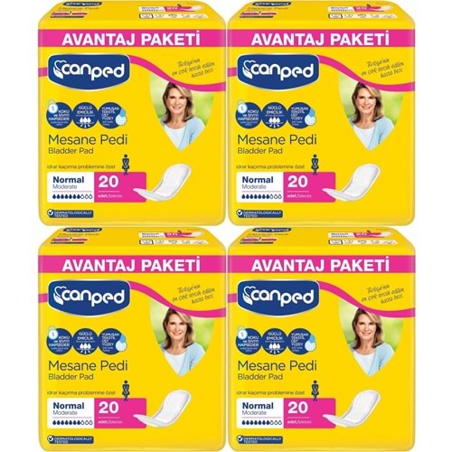 Canped Mesane Pedi Avantaj Pk Klasik M-Orta Boy Normal 80 Adet