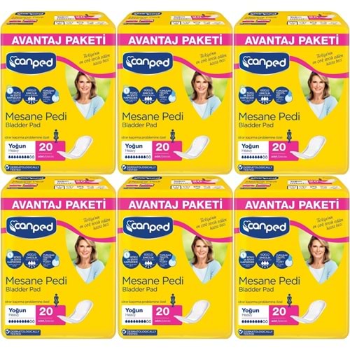Canped Mesane Pedi Avantaj Pk Klasik L-Büyük Boy Yoğun 120 Adet
