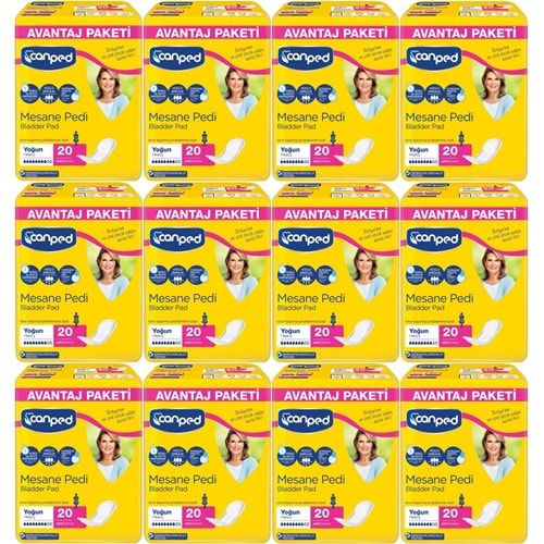Canped Mesane Pedi Avantaj Pk Klasik L-Büyük Boy Yoğun 240 Adet