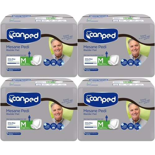 Canped Mesane Pedi Klasik Erkek M - Orta 48 Adet (4PK*12)
