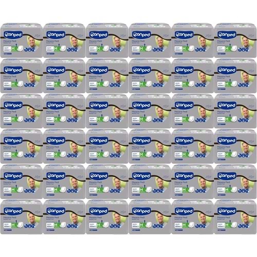 Canped Mesane Pedi Klasik Erkek M - Orta 432 Adet (36PK*12)