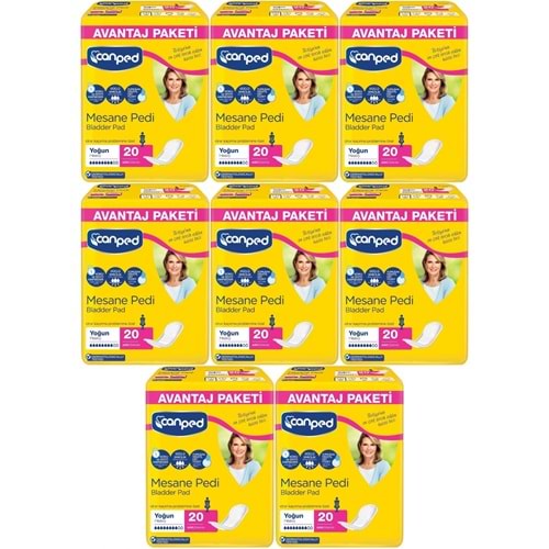 Canped Mesane Pedi Avantaj Pk Klasik L - Büyük - Large Boy Yoğun 160 Adet