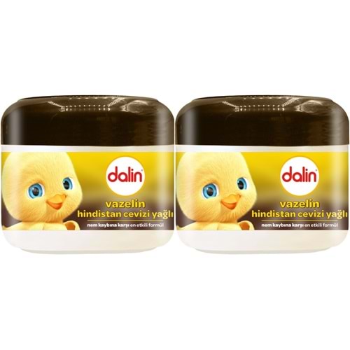Dalin Vazelin 100ML Hindistan Cevizi Yağlı (2 Li Set)