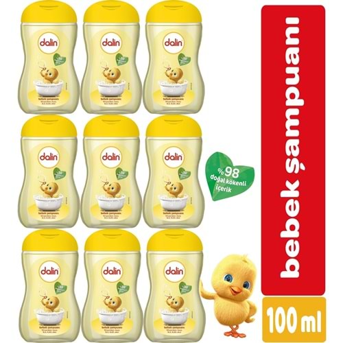 Dalin Bebek Şampuanı Klasik 100ML (9 Lu Set)
