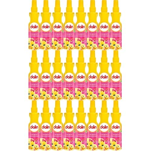 Dalin Kolay Saç Tarama Spreyi 200ML Badem Özlü (24 Lü Set)