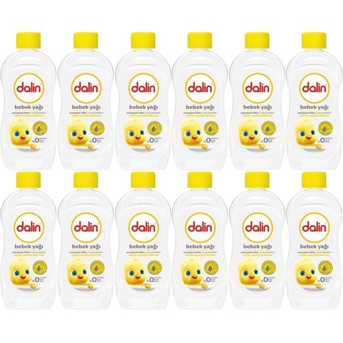 Dalin Bebek Yağı 300ML Klasik Etkin Nemlendirici (12 Li Set)