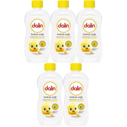 Dalin Bebek Yağı 300ML Klasik Etkin Nemlendirici (5 Li Set)