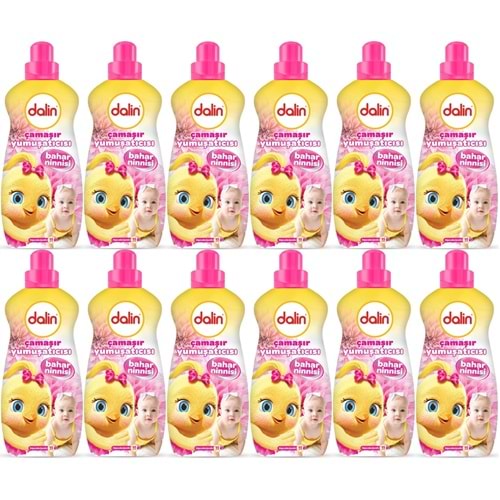 Dalin Çamaşır Yumuşatıcı 1500ML Bahar Ninnisi (12 Li Set) (Bebeklere Özel)
