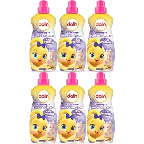 Dalin Çamaşır Yumuşatıcı 1500ML Düş Bahçesi (6 Lı Set) (Bebeklere Özel)