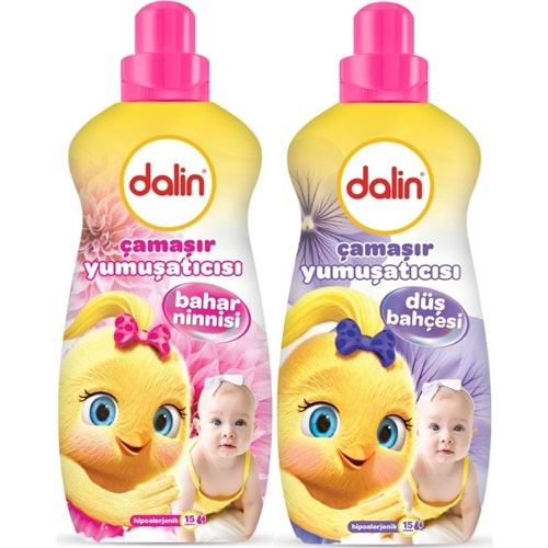 Dalin Çamaşır Yumuşatıcı 1500ML Bahar Ninnisi + 1500ML Düş Bahçesi (Karma 2 Li Set)