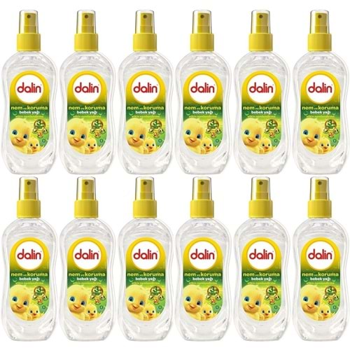 Dalin Bebek Yağı 200ML Sprey Nem ve Koruma (12 Li Set)