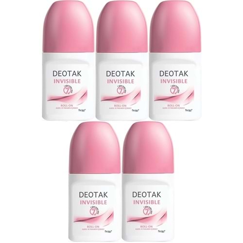 Deotak Roll-On 35ML Invısıble (Women/Kadın) (5 Li Set)