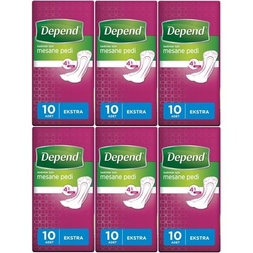 Depend Mesane Pedi Kadın Ekstra 60 Adet