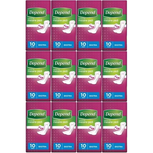 Depend Mesane Pedi Kadın Ekstra 120 Adet