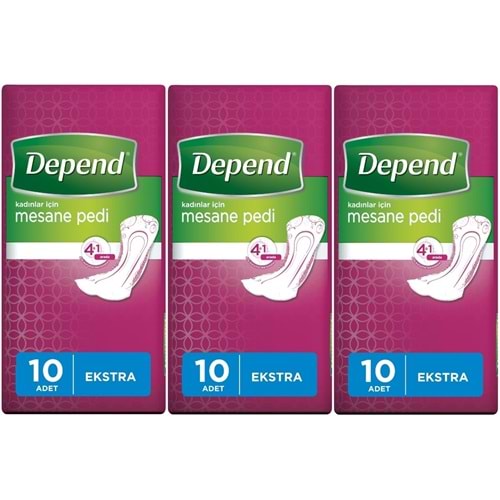 Depend Mesane Pedi Kadın Ekstra 30 Adet