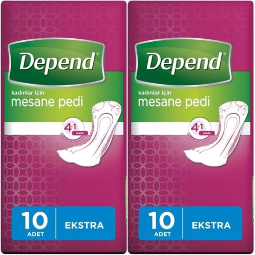 Depend Mesane Pedi Kadın Ekstra 20 Adet