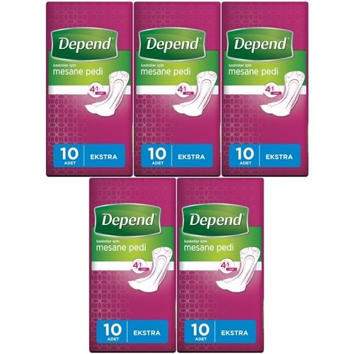 Depend Mesane Pedi Kadın Ekstra 50 Adet